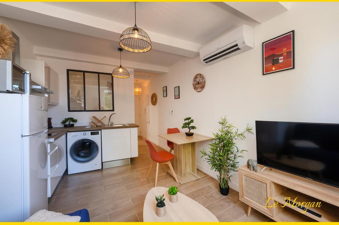 Le Morgan - Magnifique Appartement Cours Principal Plein Centre Avec Parking 살롱드프로방스 외부 사진