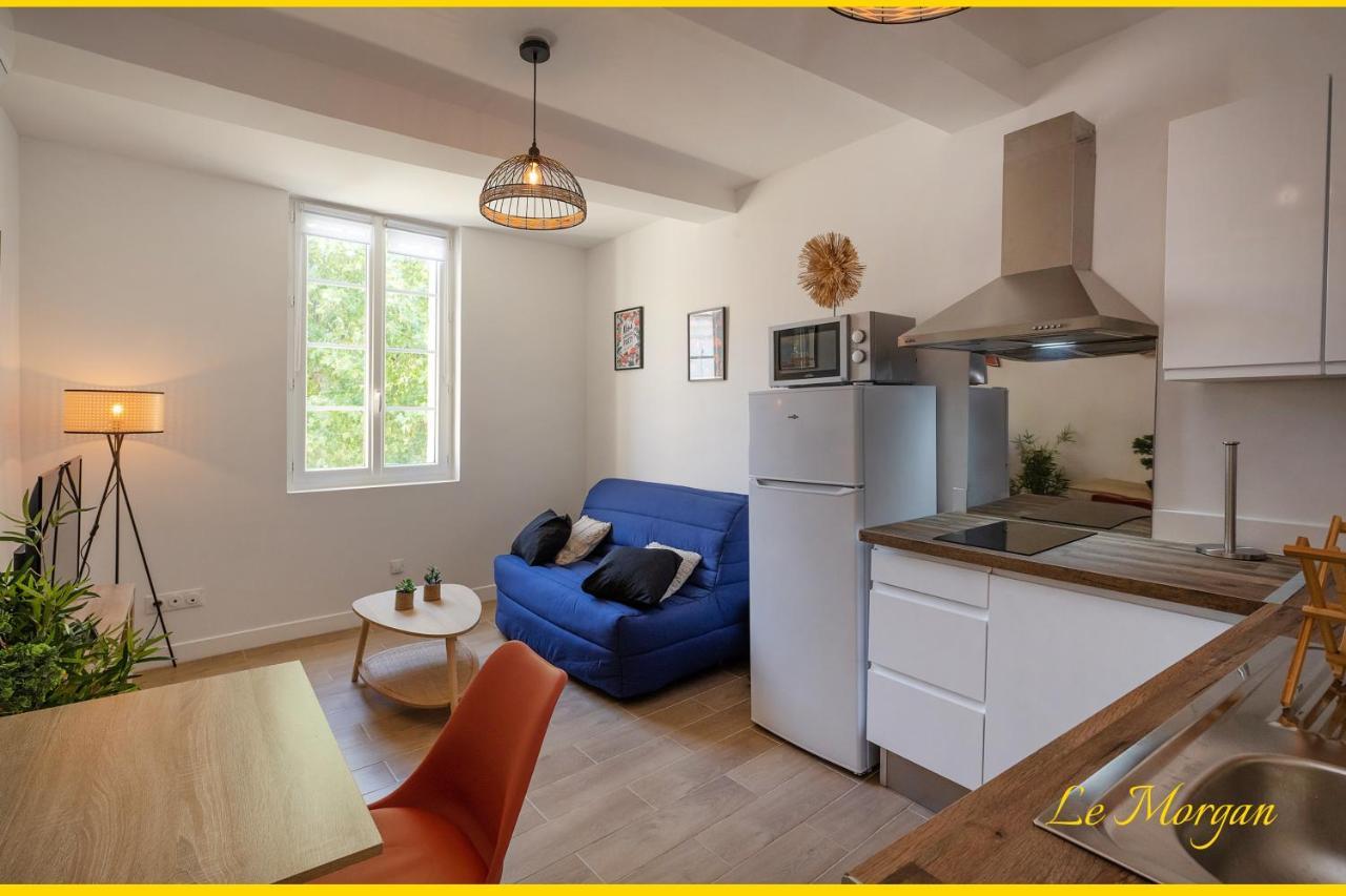 Le Morgan - Magnifique Appartement Cours Principal Plein Centre Avec Parking 살롱드프로방스 외부 사진